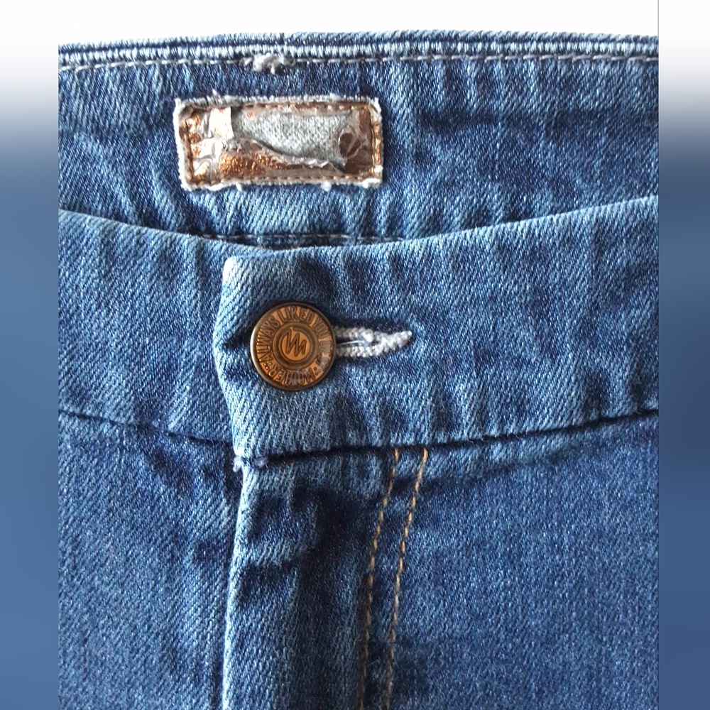 Mother Women's Blue Flare Jeans - Picture 7 of 15